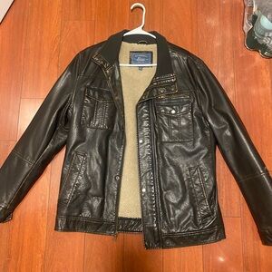 G.H. Bass & Co. Black Leather Jacket